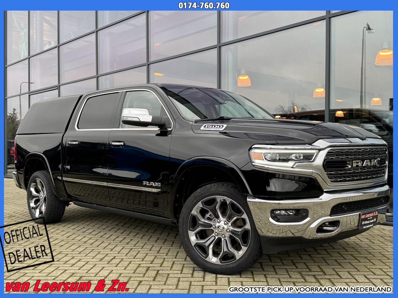 Dodge Ram Pick Up - Limited | Huif | Pano | H&K | LPG boven & onderbouw tank - AutoWereld.nl