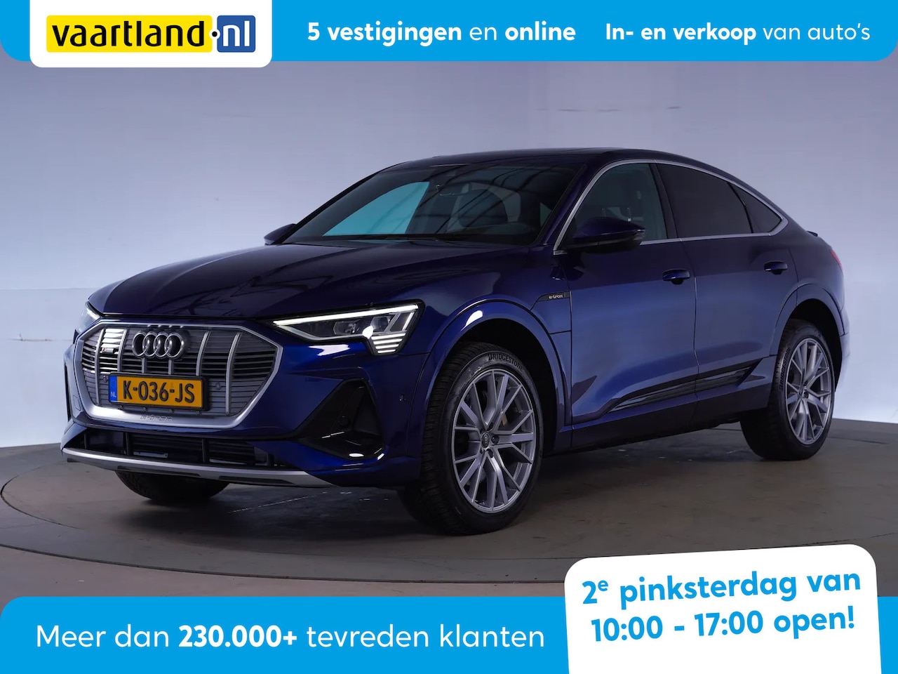 Audi e-tron Sportback - 50 Quattro S Edition [ Panorama Luchtvering Virtual ] - AutoWereld.nl