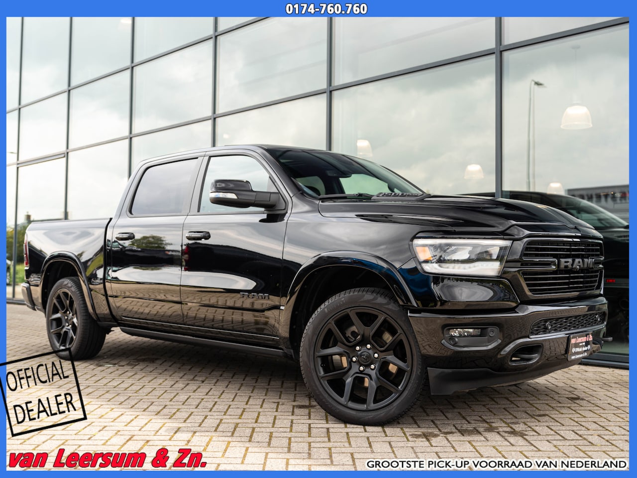 Dodge Ram Pick Up - Laramie Night | Pano | H&K | Tailgate doors | - AutoWereld.nl