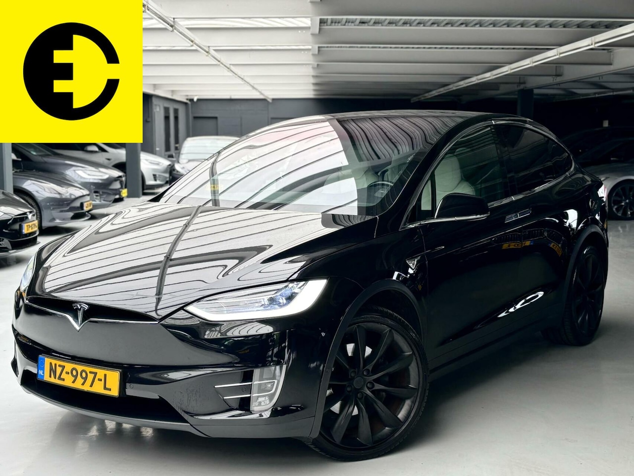 Tesla Model X - 90D Base 6p. |Free Supercharging | Full Self Driving | Stoelverkoeling - AutoWereld.nl
