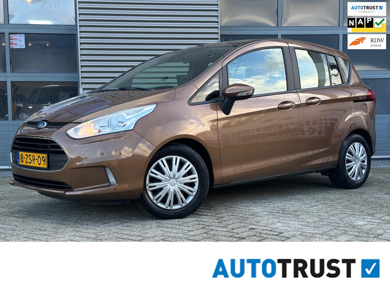 Ford B-Max - 1.0 EcoBoost Style | Camera | Airco | NAP | APK - AutoWereld.nl