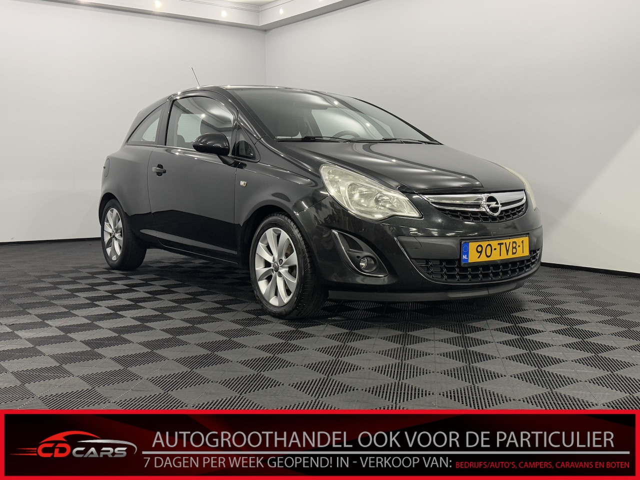 Opel Corsa - 1.2 EcoFlex Anniversay Edition LPG Airco, Half leder, Radio, Lichtmetalen velgen Bij de ve - AutoWereld.nl