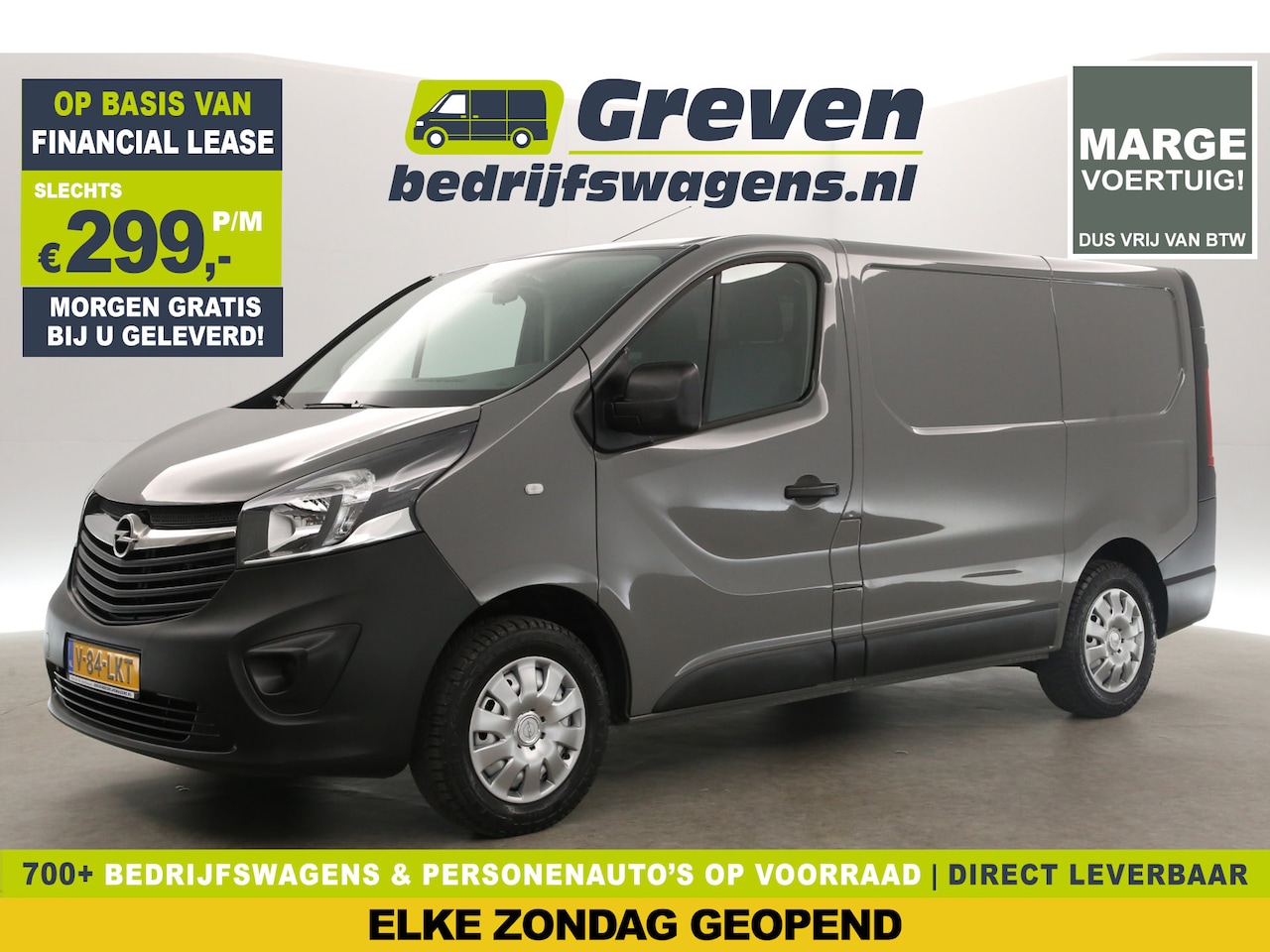 Opel Vivaro - 1.6 CDTI L1H1 | MARGE! | Parkeersensoren 3 Persoons Elektrpakket - AutoWereld.nl