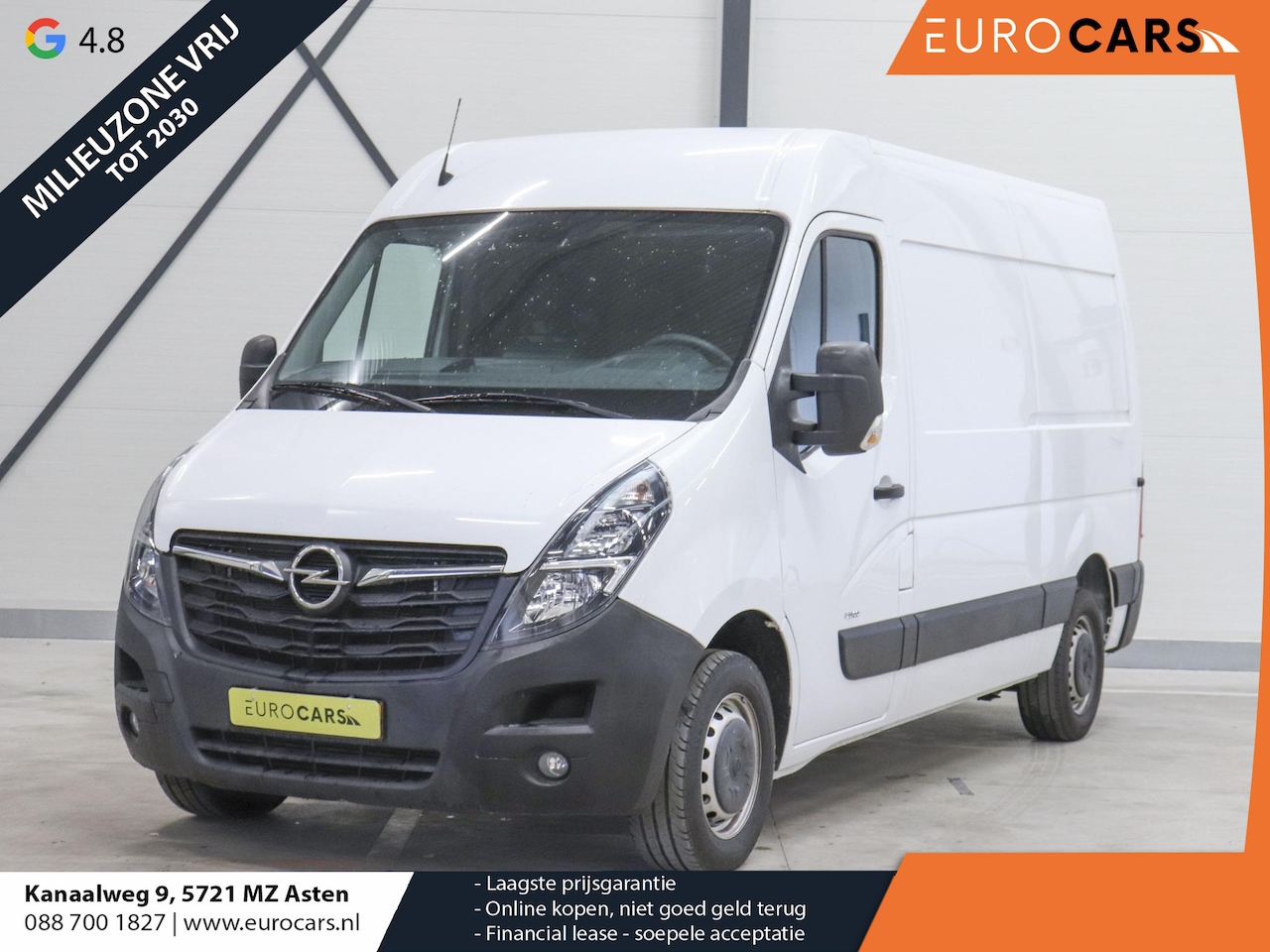 Opel Movano - 135pk L2H2 Navigatie Camera DAB+ Airco Cruise Trekhaak Parkeersensoren - AutoWereld.nl