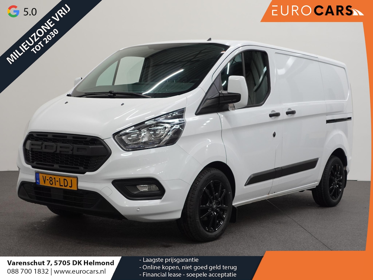 Ford Transit Custom - 131pk Automaat L1H1 Trend Raptor Sport Airco Cruise Trekaak Bluetooth 2x Schuifdeur - AutoWereld.nl