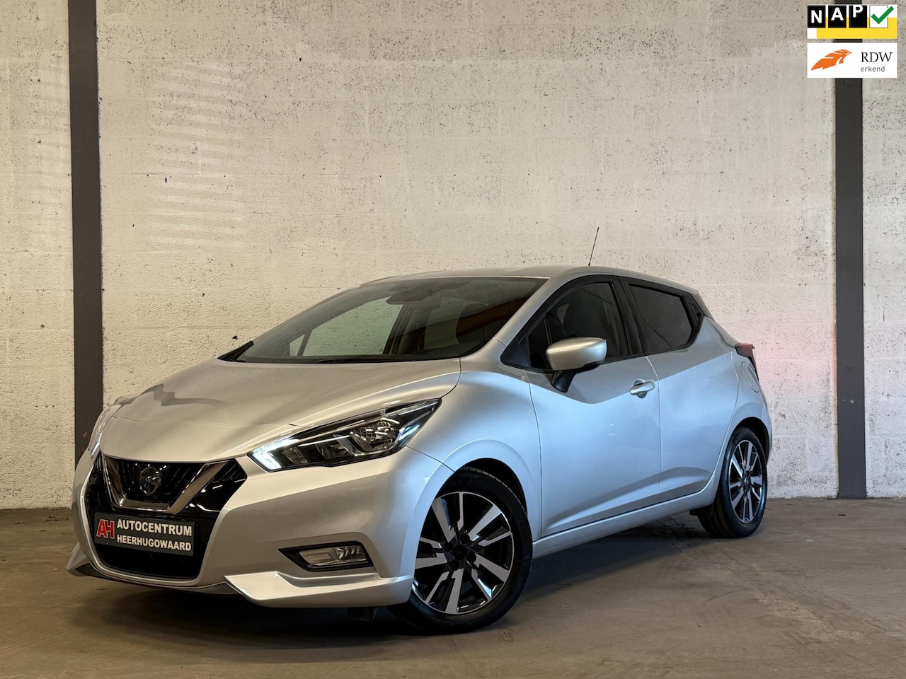 Nissan Micra - 0.9 IG-T N-Connecta Navi|Cruise|Airco|Camera|Dealer Onderhouden !! - AutoWereld.nl