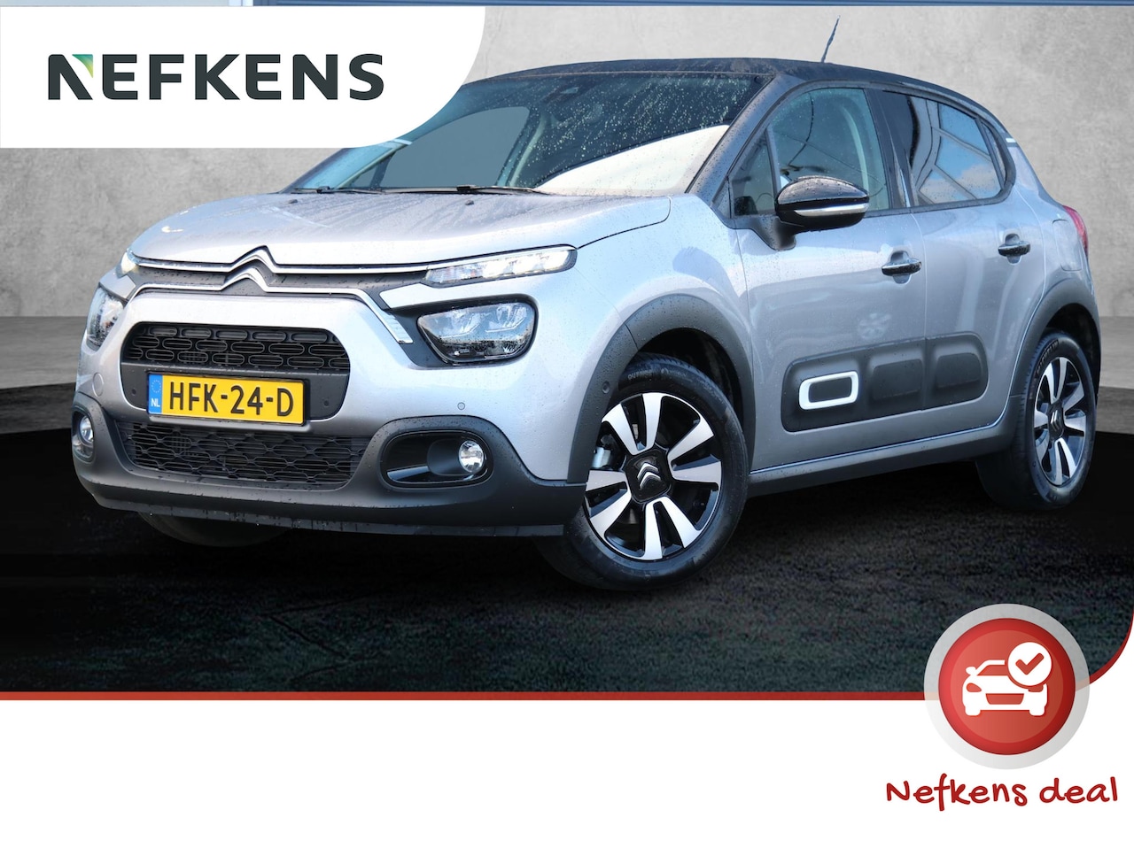 Citroën C3 - 110pk Feel Edition | Climate | Navigatie | Parkeerhulp | CarPlay | 16" LMV | P.Glass - AutoWereld.nl