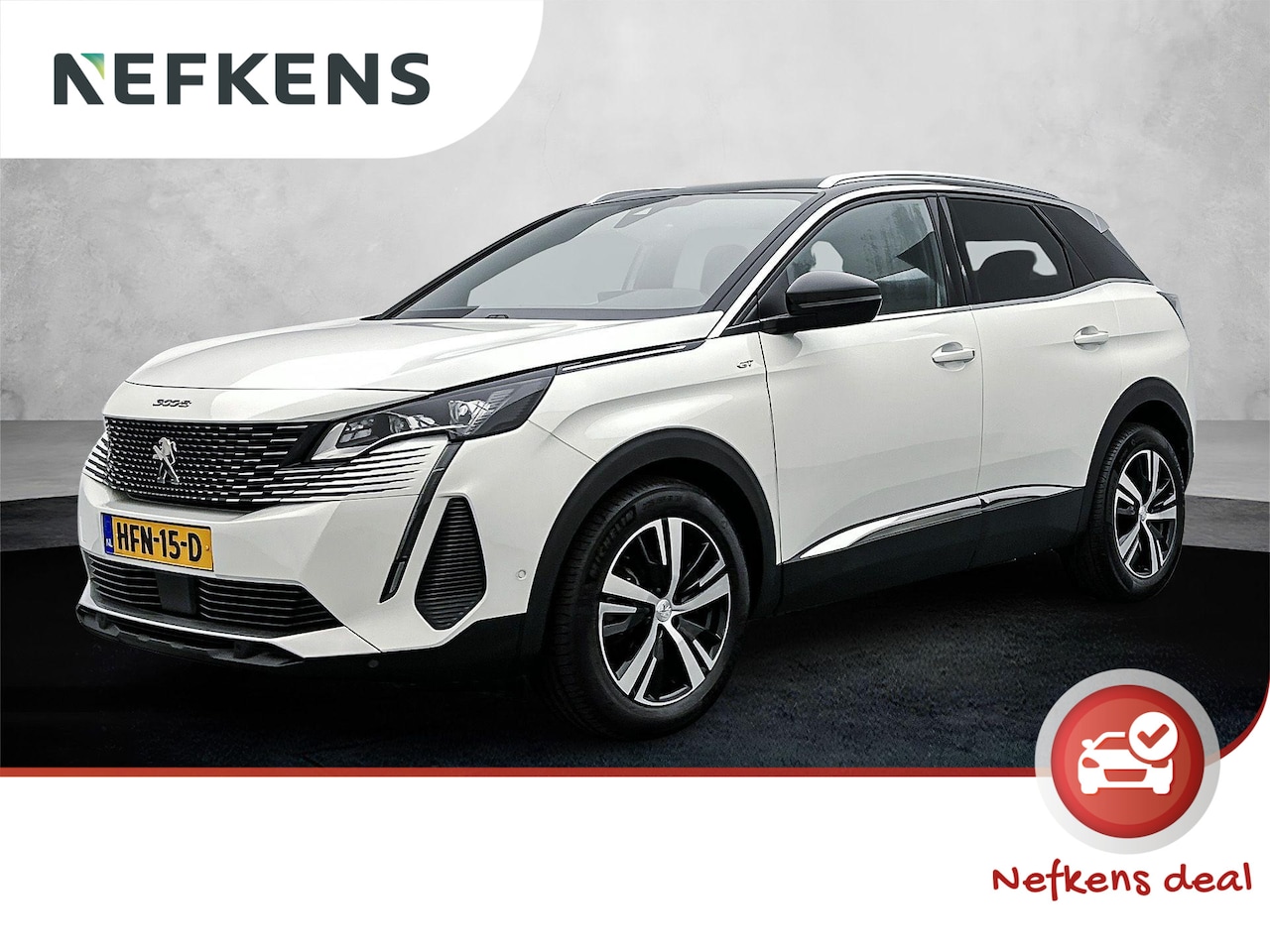 Peugeot 3008 - SUV GT 180 pk Automaat | Navigatie | Achteruitrijcamera | Parkeersensoren Voor en Achter | - AutoWereld.nl