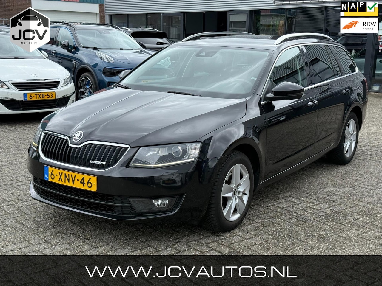 Skoda Octavia Combi - 1.6 TDI Greenline Businessline 1.6 TDI Greenline Businessline INRUILKOOPJE - AutoWereld.nl
