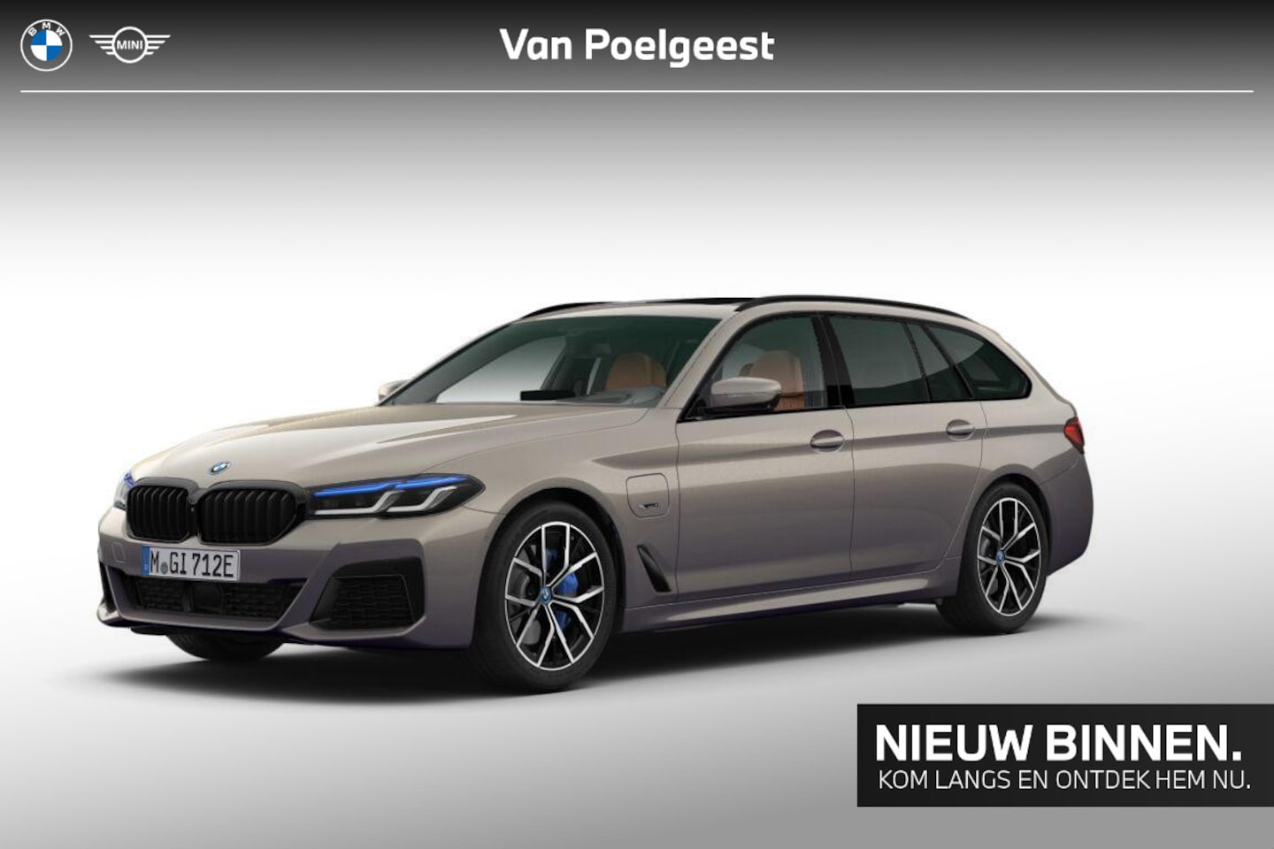 BMW 5-serie Touring - 530e Business Edition Plus High Executive M Sportpakket Individual Aut. - AutoWereld.nl