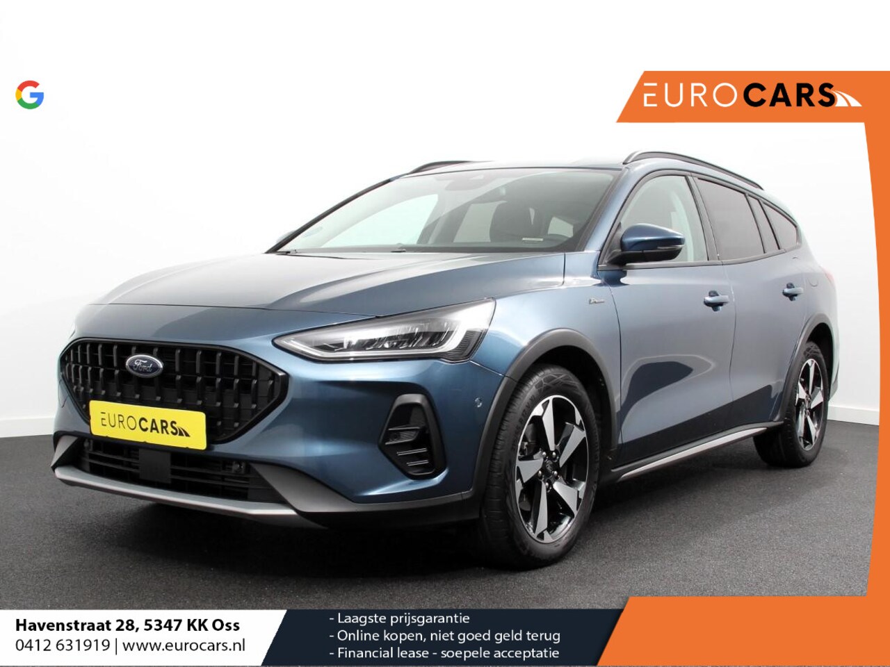 Ford Focus Wagon - 1.0 EcoBoost 155pk Hybrid Active X Demo! | Navigatie Climate Control Camera Parkeer sensor - AutoWereld.nl