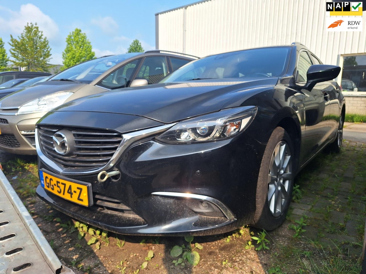 Mazda 6 Sportbreak - 2.2D SkyActiv-D 150 Skylease 2.2D SkyActiv-D 150 Skylease+ - AutoWereld.nl