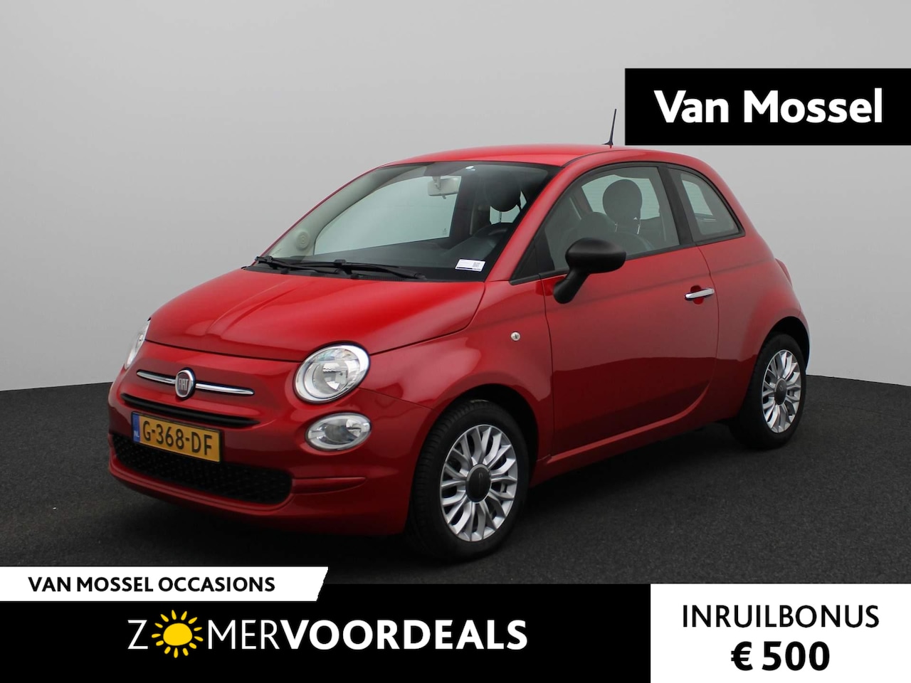 Fiat 500 - 0.9 TwinAir Turbo Popstar | Airco | 15" Lichtmetalen velgen - AutoWereld.nl