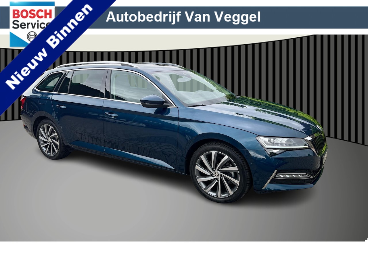 Skoda Superb Combi - 1.4 TSI iV Business Edition panorama, camera, navi, cruise - AutoWereld.nl