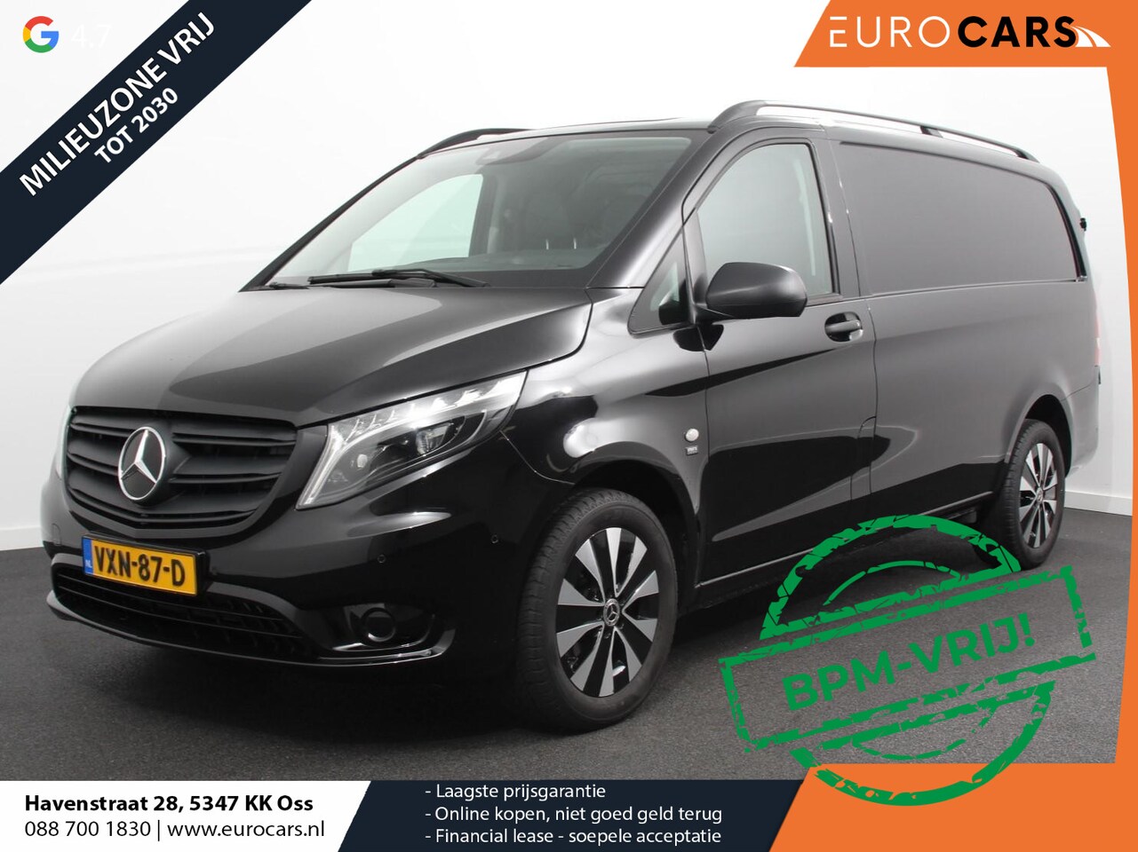 Mercedes-Benz Vito - 119 CDI 190pk Automaat L2 Lang Navigatie Camera Apple Carplay Cruise control Trekhaak Lede - AutoWereld.nl