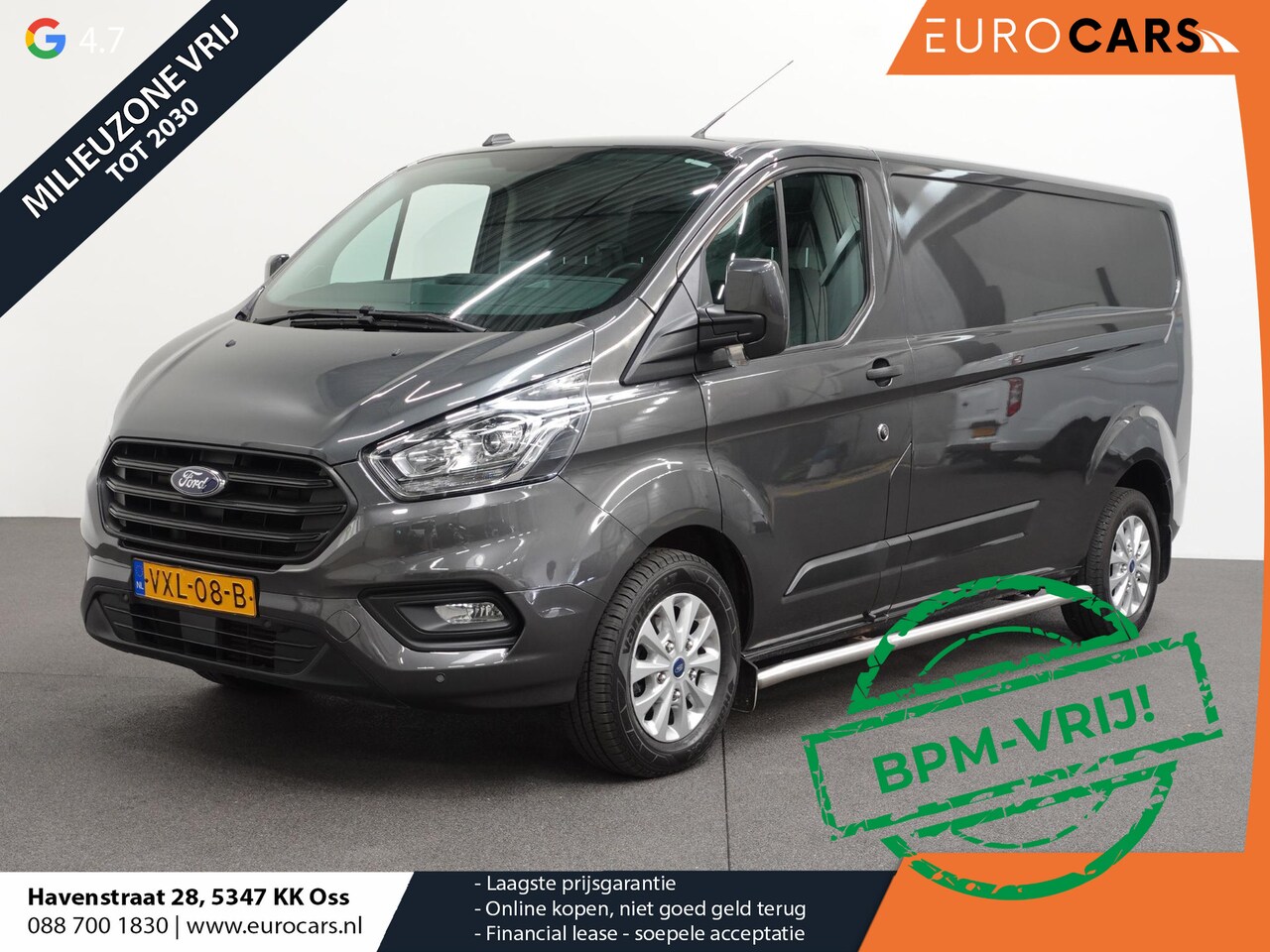 Ford Transit Custom - 300 2.0 TDCI L2H1 Automaat Trend Edition Navigatie Cruise control Airco Camera Parkeersens - AutoWereld.nl