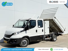 Iveco Daily - 35C14 Kipper Dubbele Cabine Dubbellucht Trekhaak Airco Cruise Control Lucht Geveerde Stoel