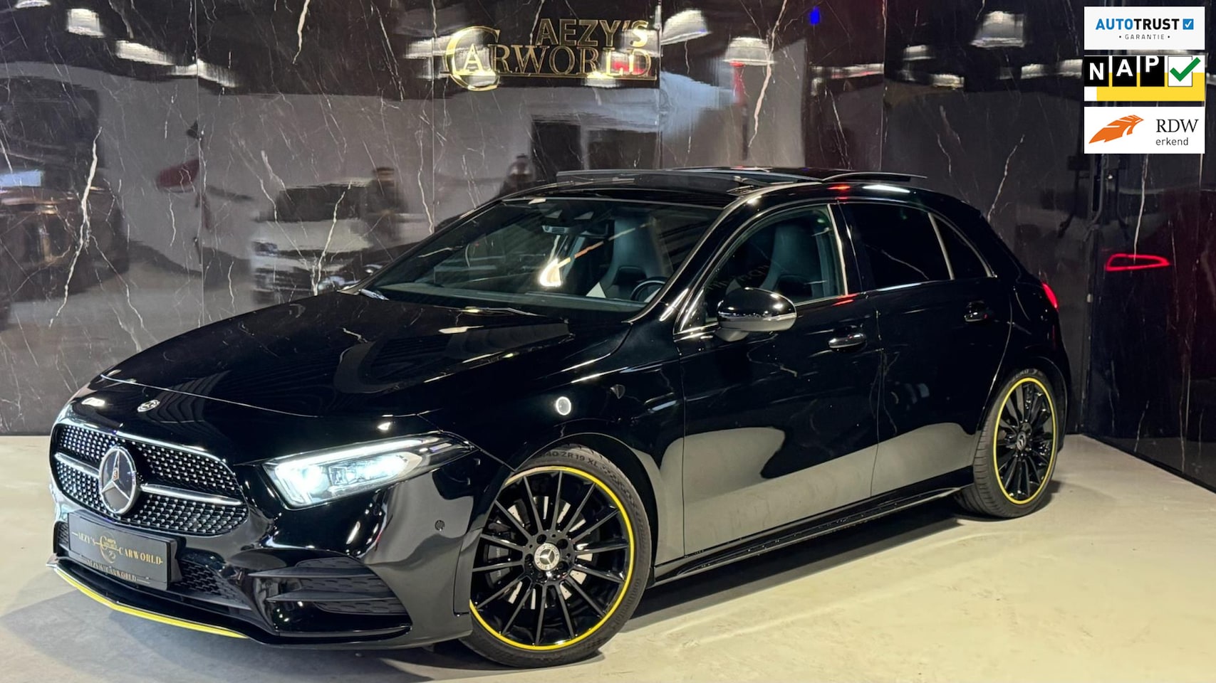 Mercedes-Benz A-klasse - 220 4MATIC EDITION AMG |Pano|Sfeer|Keyl|LED|ACC - AutoWereld.nl