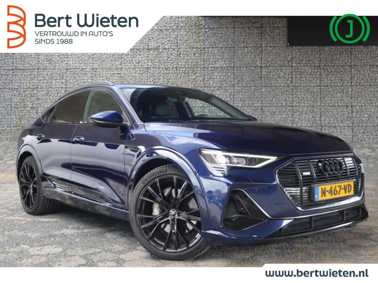 Audi e-tron Sportback - 55 quattro S edit.95 I Geen Import I S Line I Trekhaak i Achteru - AutoWereld.nl