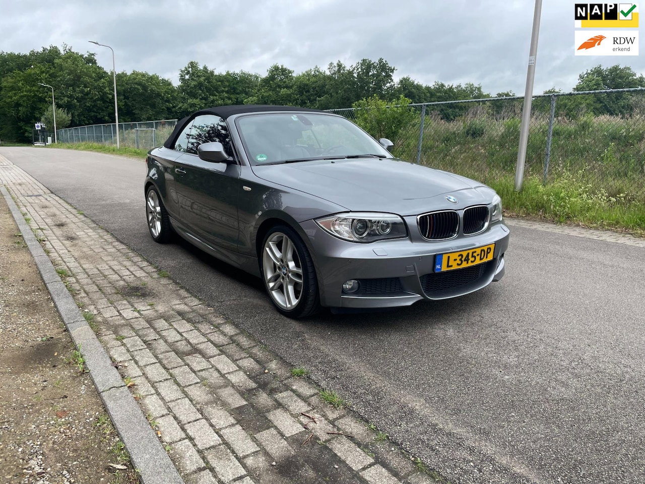 BMW 1-serie Cabrio - 118i High Executive M Pakket [Cabrio][leder] - AutoWereld.nl
