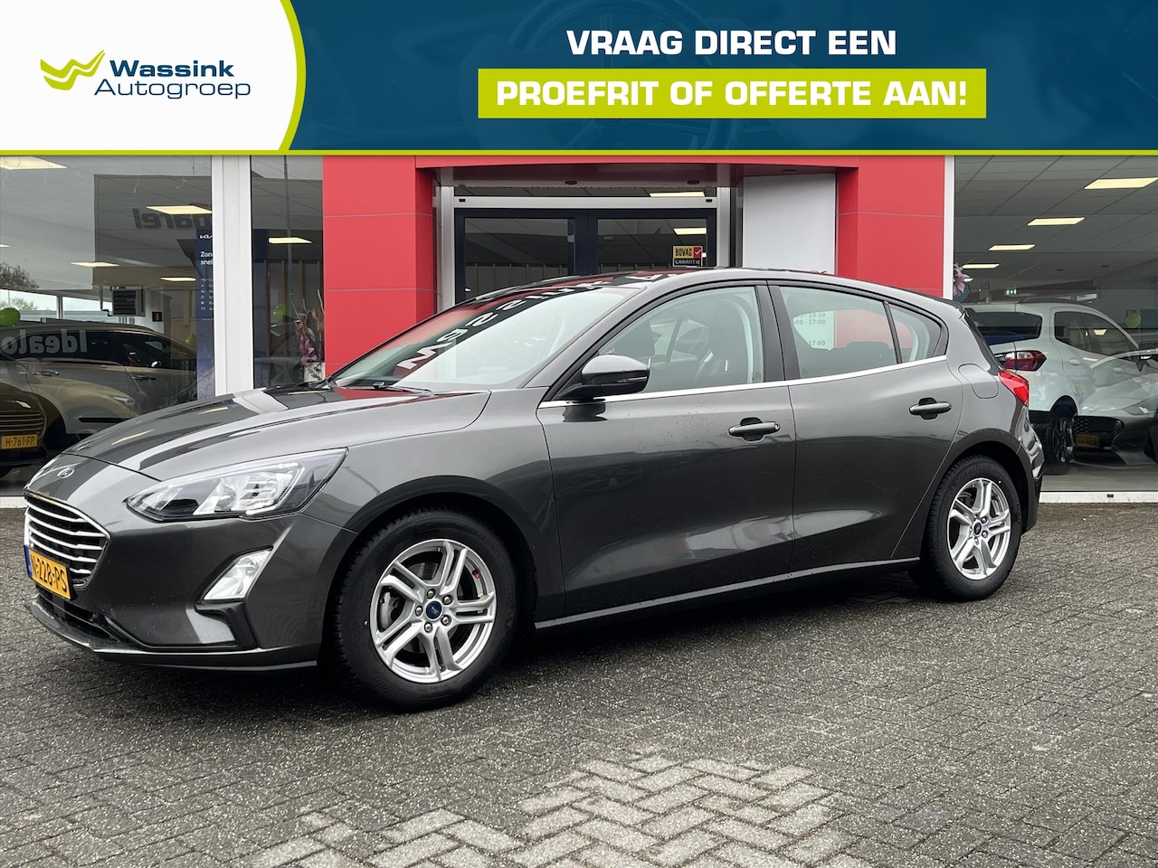 Ford Focus - 1.0 EcoBoost Hybrid 125pk Trend | Navigatie | Parkeercamera | Carplay | Lane assist | - AutoWereld.nl