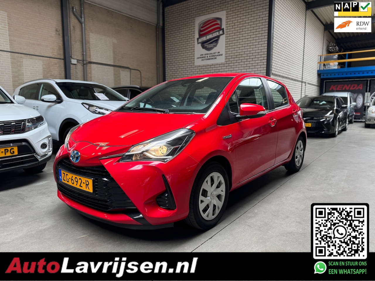 Toyota Yaris - 1.5 Hybrid ACTIVE LAGE KM STAND 47DKM NL AUTO NAP CAMERA LED CRUISE TREKHAAK ECC!! - AutoWereld.nl