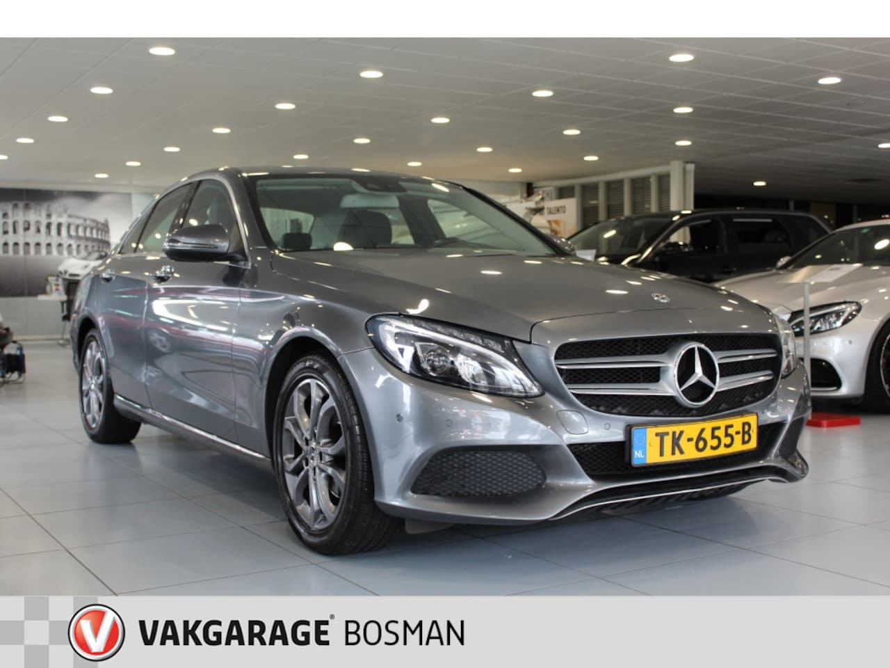 Mercedes-Benz C-klasse - 180 Bus. Sol. AMG/PANO/CRUISE/NAVI - AutoWereld.nl