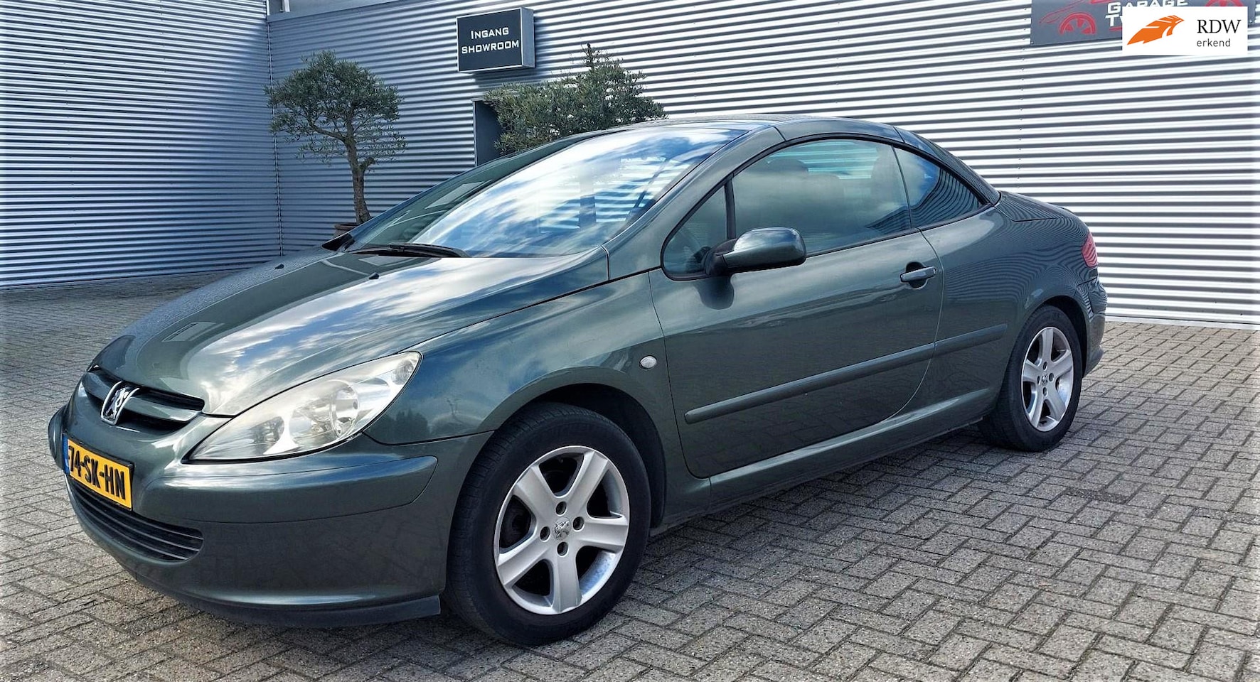 Peugeot 307 CC - 1.6-16V met nieuwe apk tot 5-2-26 ,cruise control, airco,16 inch lm velgen, metallic lak - AutoWereld.nl