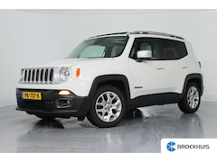 Jeep Renegade - 1.4 MultiAir Limited | Open Dak | Trekhaak | navi | Leder | Clima | Camera | Cruise | DAB