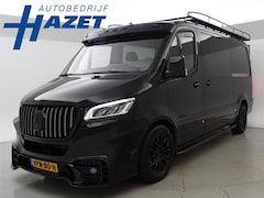 Mercedes-Benz Sprinter - 319 3.0 V6 190 PK AUT. 5-PERS DUBBEL CABINE + STANDKACHEL | 2 SCHUIFD. | LEDER | PREMIUM A