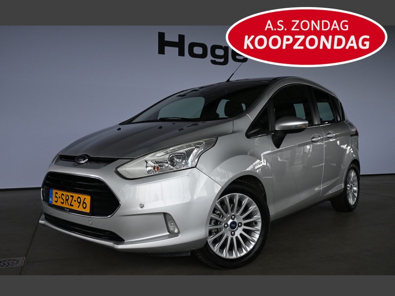 Ford B-Max - 1.0 EcoBoost Titanium Ecc Navigatie LED Goed Onderhouden! Inruil Mogelijk! - AutoWereld.nl