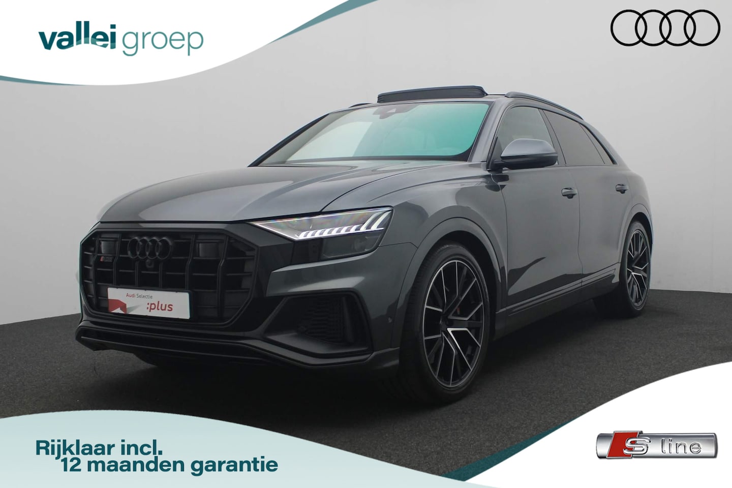Audi SQ8 - 4.0 TFSI 507PK tiptronic quattro | Pano | Valcona leder | HD Matrix | B&O | Geheugenstoele - AutoWereld.nl