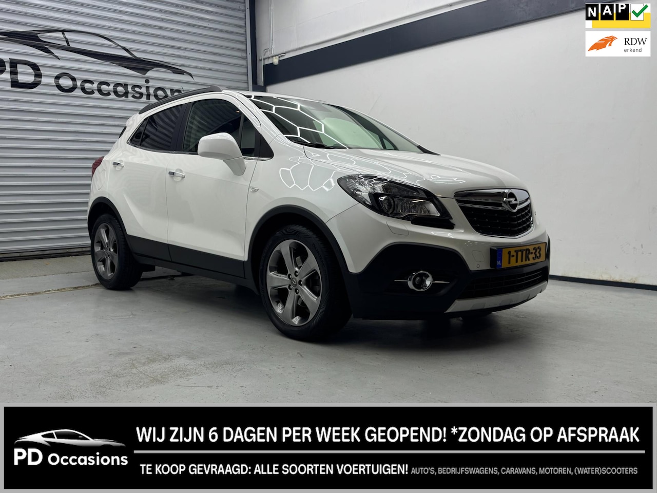 Opel Mokka - 1.4 T Cosmo - Pano - Camera - ACC - Stoelverw. - Leer - Lane assist - AutoWereld.nl
