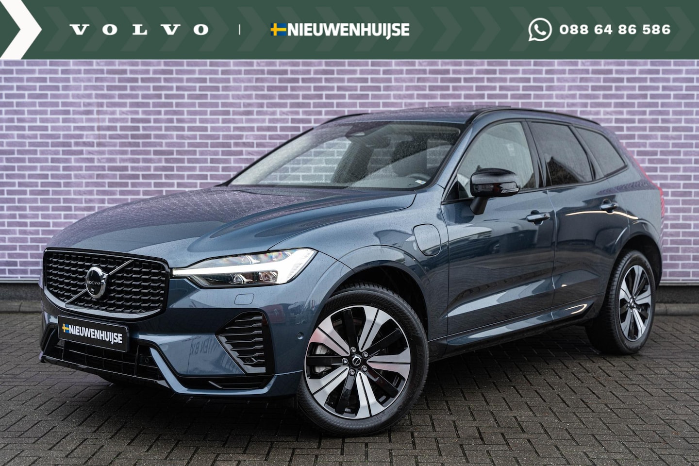 Volvo XC60 - T6 Plug-in hybrid AWD Plus Dark | Google Maps | 360° Camera | Harman Kardon audio | Stoel- - AutoWereld.nl
