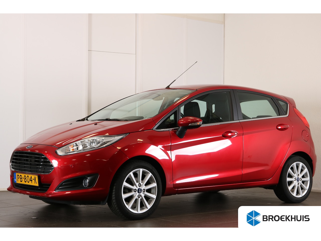 Ford Fiesta - 100 1.0 EcoBoost Titanium | Navi | Clima | Cruise | Parkeersensoren V+A | Licht- & Regense - AutoWereld.nl
