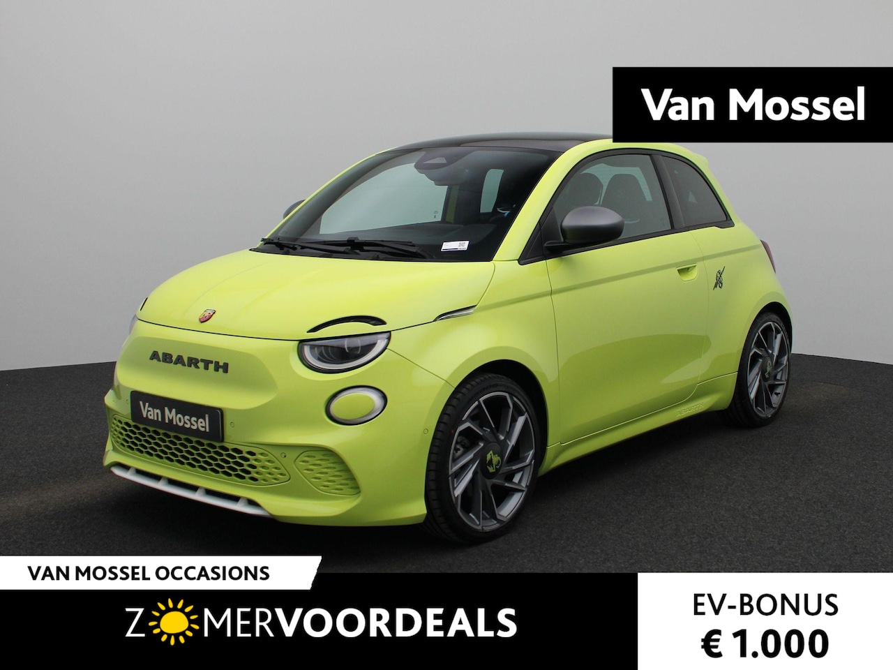 Abarth 500e - Abarth Scorpionissima 42 kWh | Navigatie | Climate Controle | Cruise Controle | Camera | P - AutoWereld.nl