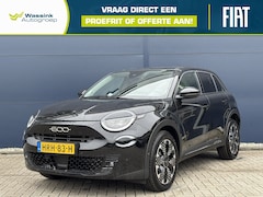 Fiat 600 - 1.2 Hybrid 100pk Aut La Prima | Navigatie | Elektrische achterklep | Leder | Stoelverwarmi