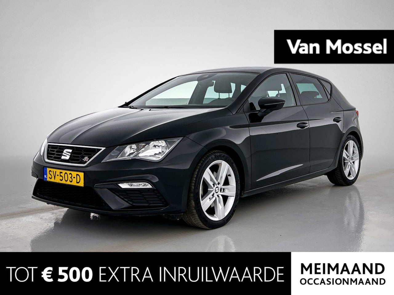 Seat Leon - 1.4 EcoTSI FR Business Intense Metallic Lak | Lichtmetalen velgen | Navigatie - AutoWereld.nl
