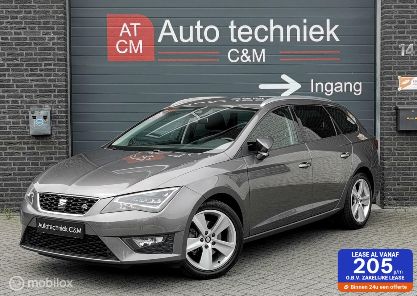 Seat Leon ST - 1.4 TSI FR 125PK/CRUISE/CAMERA/DCC/CARPLAY/LED - AutoWereld.nl