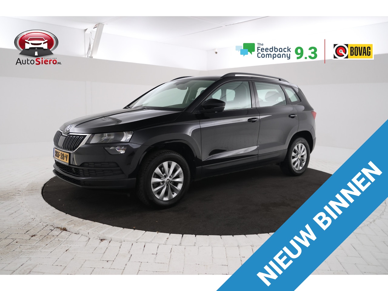 Skoda Karoq - 1.5 TSI ACT Business Edition Plus Automaat, Navigatie, Leer, Climate - AutoWereld.nl