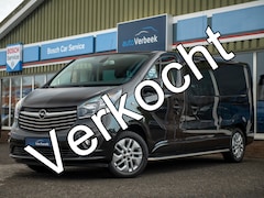 Opel Vivaro - L2H1 1.6CDTi 140pk DC Sport | Dubbele Cabine Elegance | Leder Cognac | Sidebars | 17" Lich