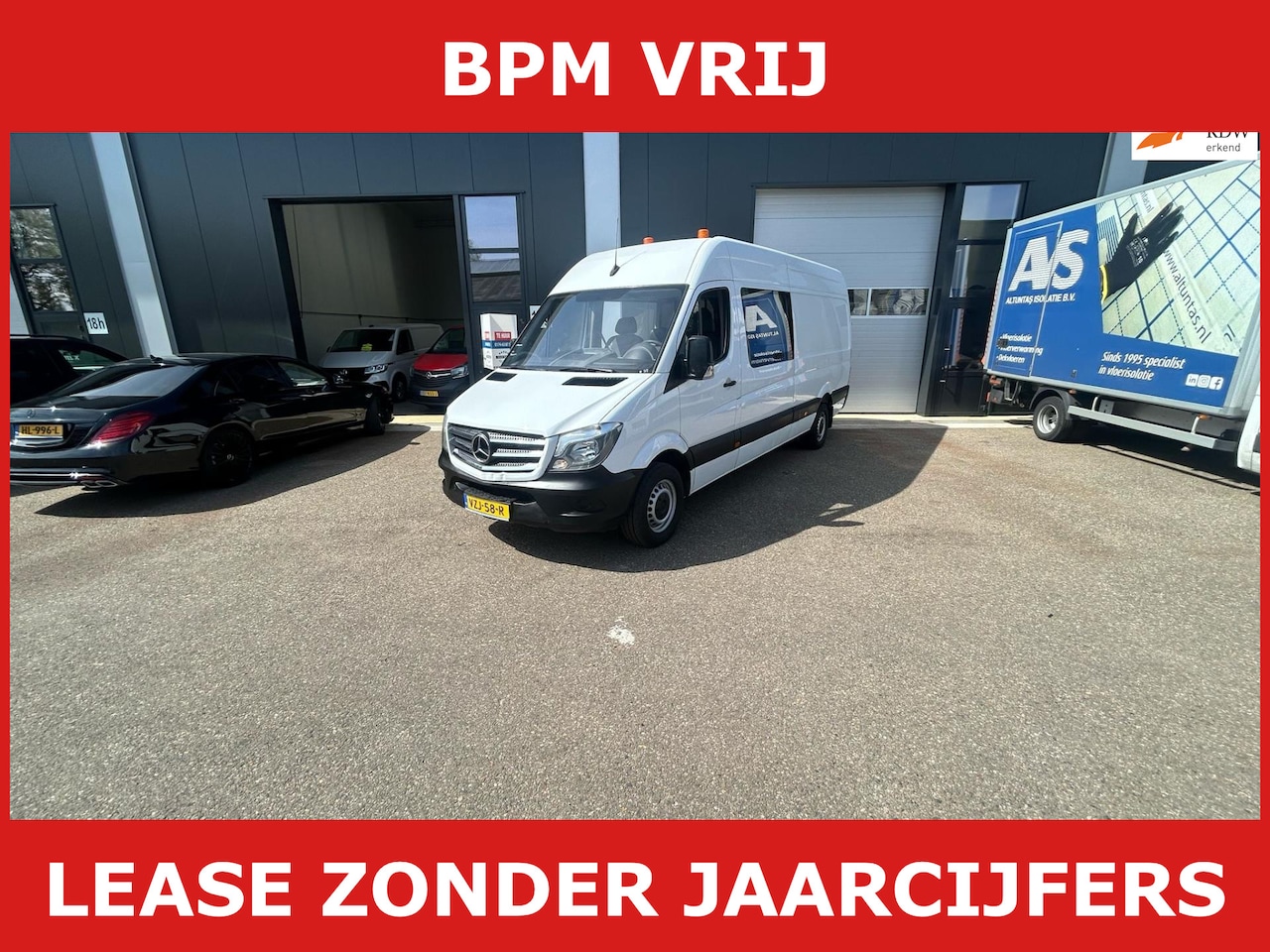 Mercedes-Benz Sprinter - 2.2 CDI 314 dub cab l4 433 3500 kg trekhaak euro 6 - AutoWereld.nl