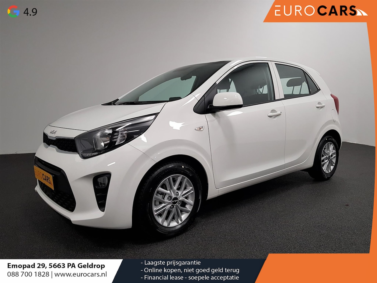 Kia Picanto - 1.0 DPi DynamicLine Automaat | Navigatie | Airco | Camera | DAB | Lichtmetalen velgen | Bl - AutoWereld.nl