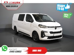 Citroën Jumpy - 2.0 HDI 180 pk Aut. DC Dubbel Cabine BPM VRIJ 2x Schuifdeur/ Virtual Cockpit/ Navi/ Carpla