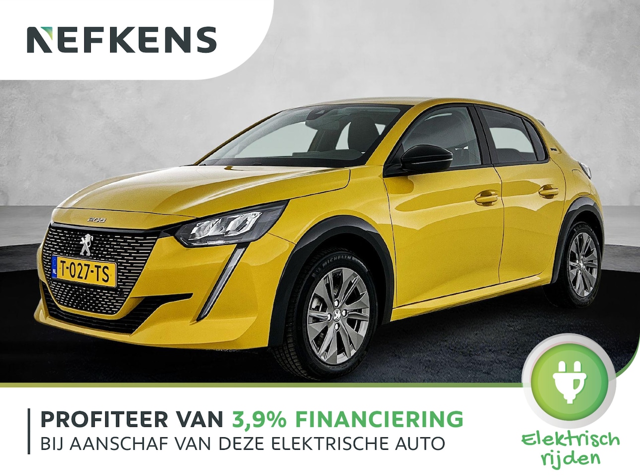 Peugeot e-208 - EV Style 50 kWh 136pk | Navigatie | Achteruitrijcamera | Climate Control | Cruise Control - AutoWereld.nl
