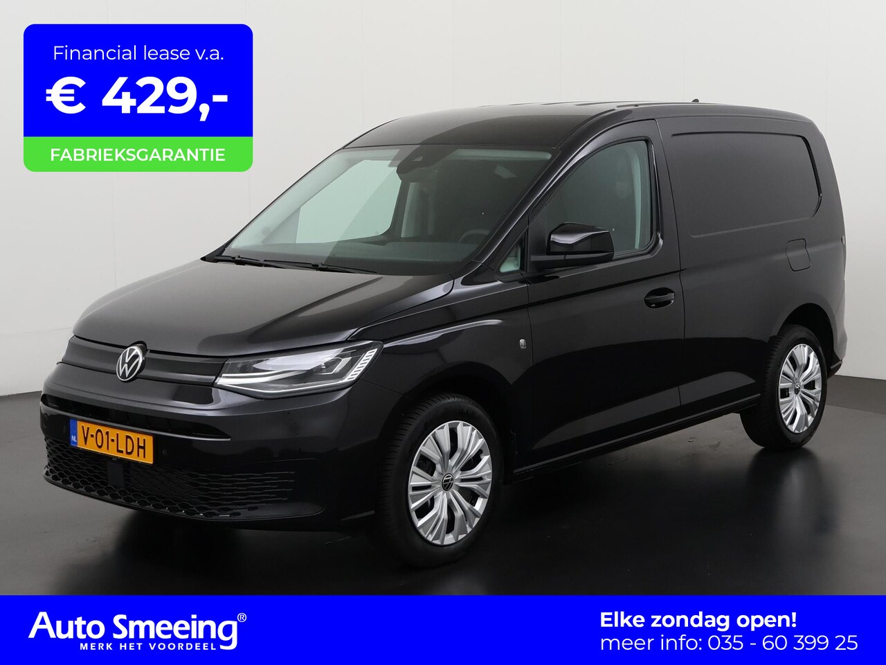 Volkswagen Caddy Cargo - 2.0 TDI 122PK DSG | BPM-Vrij | Camera | Schuifdeur | Navigatie | Virtual Cockpit | Zondag - AutoWereld.nl