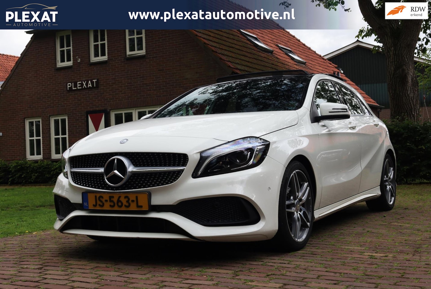 Mercedes-Benz A-klasse - 180 Ambition Aut. | Slechts 91.000KM | AMG-Pakket | Panoramadak | Sportstoelen | PDC | NL. - AutoWereld.nl