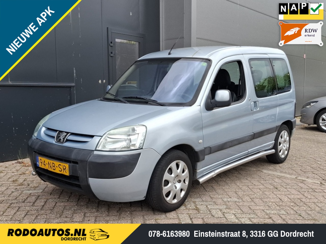 Peugeot Partner MPV - 1.6-16V XT 5-Pers. Airco 2x Schuifdeur Nw APK - AutoWereld.nl