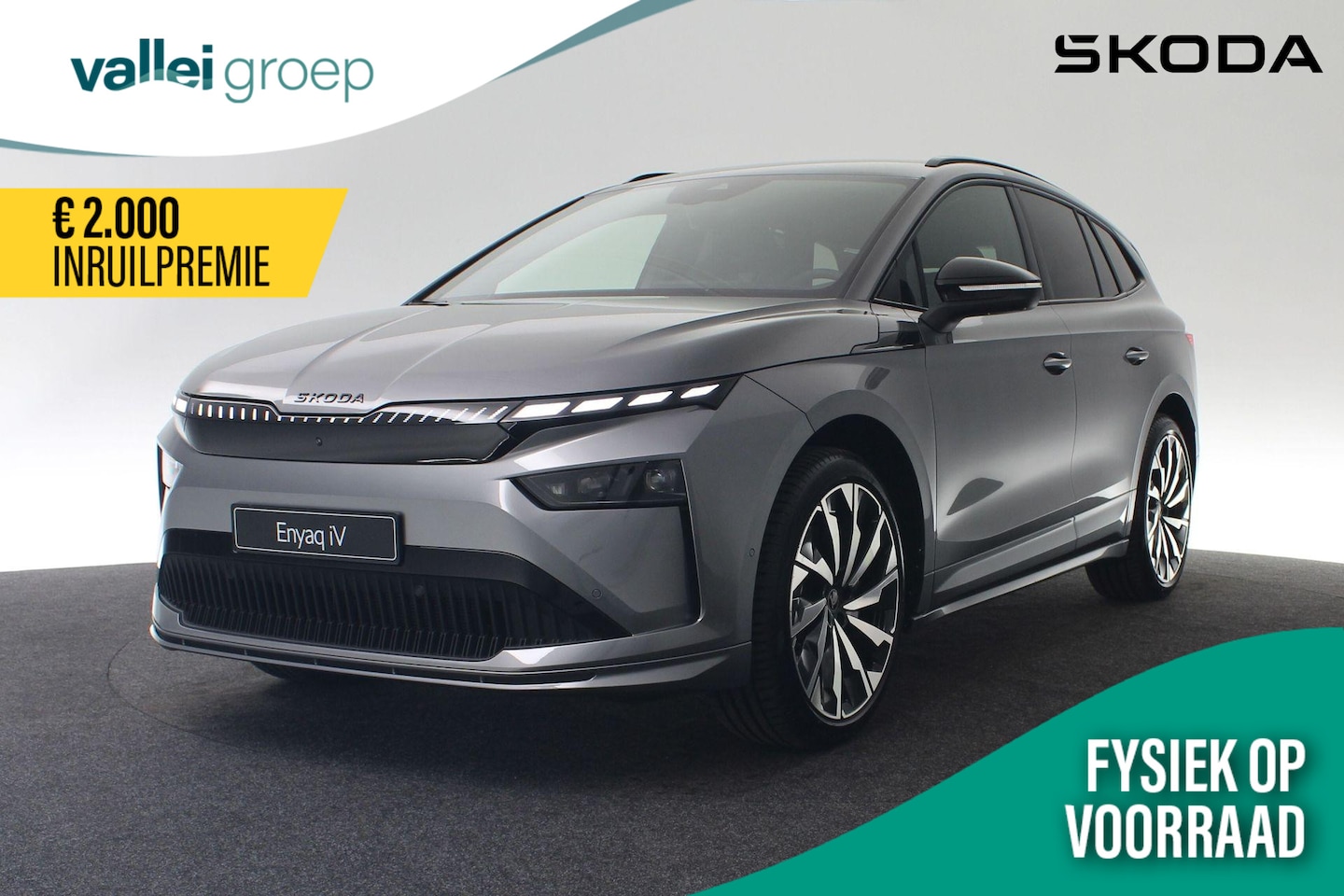 Skoda Enyaq iV - Sportline 210 kW / 286 pk - AutoWereld.nl