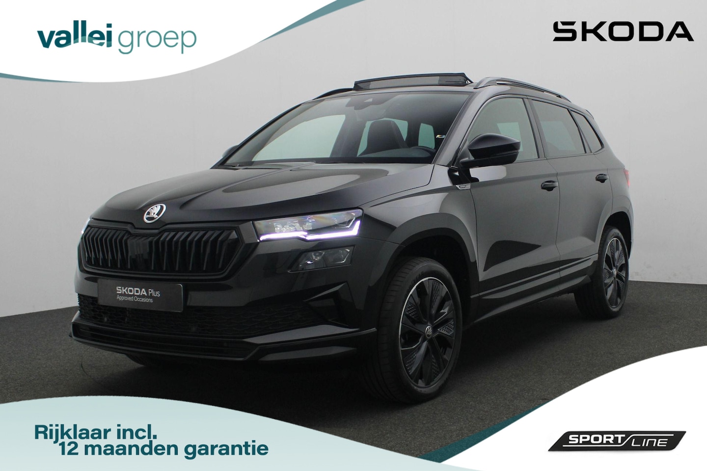 Skoda Karoq - 1.5 TSI 150 pk DSG ACT Sportline Business | Panoramadak | Matrix LED | Stuur-/stoelverwarm - AutoWereld.nl